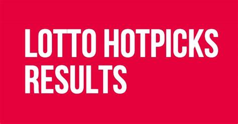 hotpicks results|Lotto Hotpicks Results .